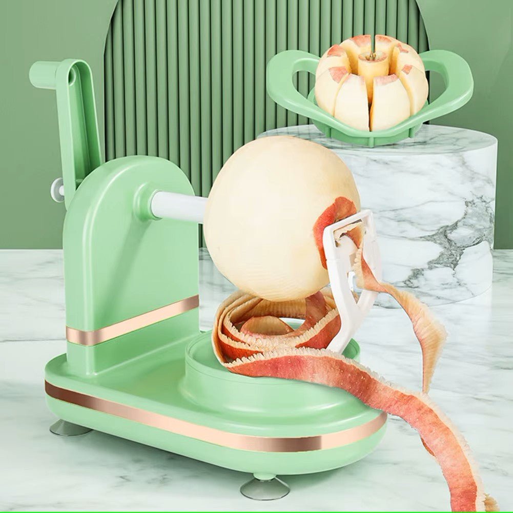 Éplucheur à Pommes - TwistPeelPro™ - Vert Menthe - RusticaKitch