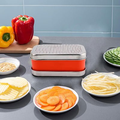 Râpe à Fromage - DualGrater™ - Rouge - RusticaKitch