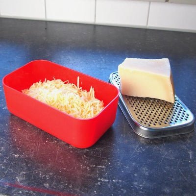 Râpe à Fromage - DualGrater™ - Rouge - RusticaKitch