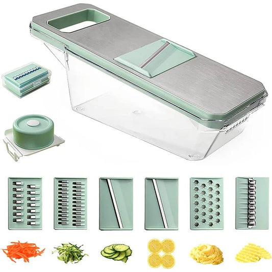 Mandoline - CutSmart™ - Vert Pastel - RusticaKitch