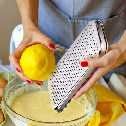 Râpe à Fromage - DualGrater™ - Bleu - RusticaKitch
