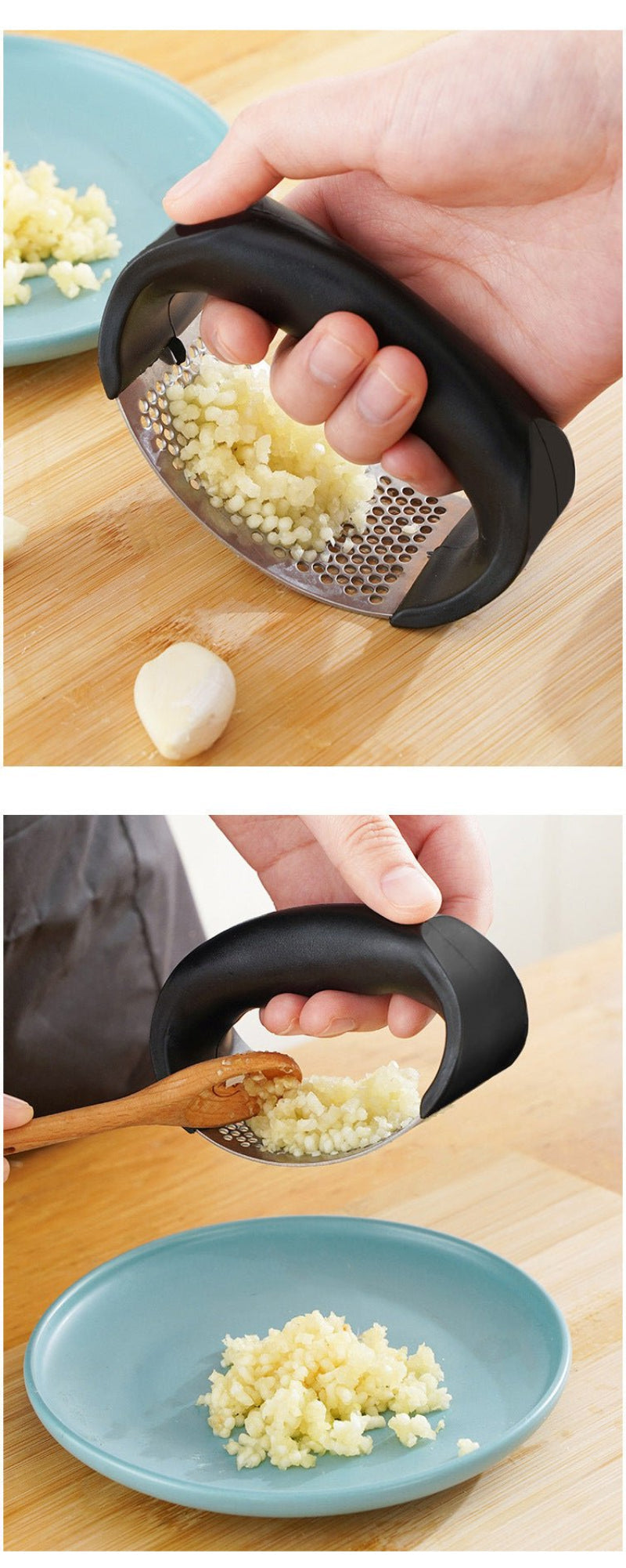 ergonomique esthetique presse ail outils parfait en cuisine